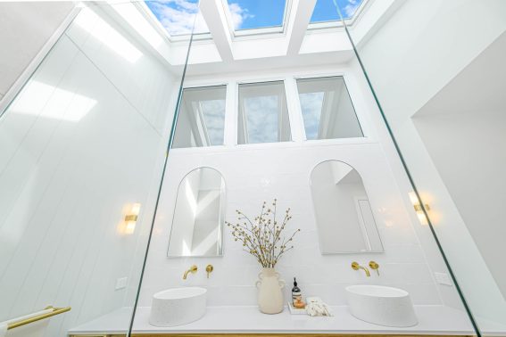 Bathroom Interior with Skylight - Casa Bella Vista Display Home